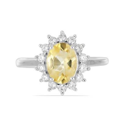 BUY GENUINE STERLING SILVER NATURAL GARNET GEMSTONE HALO RING